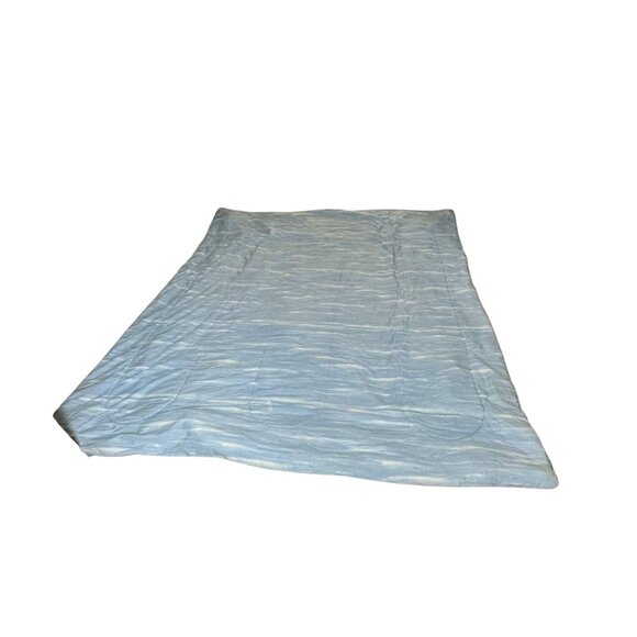 Polar Bear Printed Plush Blanket Duvet Cover Soft Warm Winter Bedding 82 x 76 - Picture 4 of 5